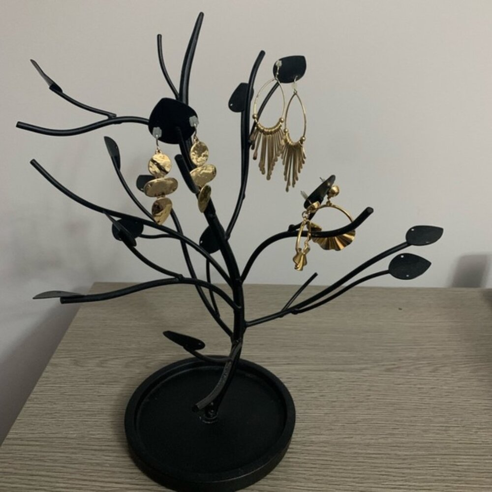Black Jewellery Organizing Tree Hanger